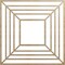 Ekena Millwork Raven Wood Fretwork Pierced Ceiling Medallion, Hickory, 26"OD x 9 1/2"ID x 1/4"T CMWP26X26X0250RAHI - alternate 1